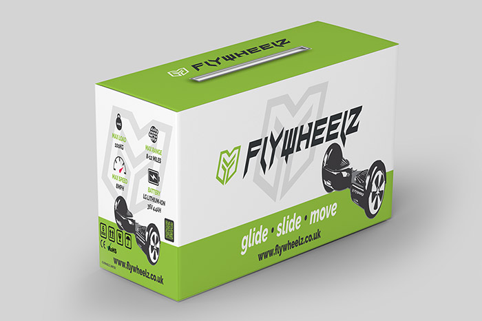 Flywheelz Packaging Design