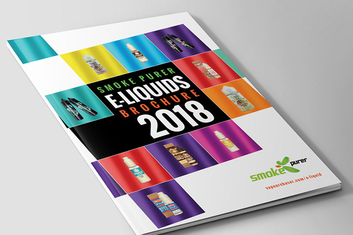 E-Liquids 2018 Brochure Design