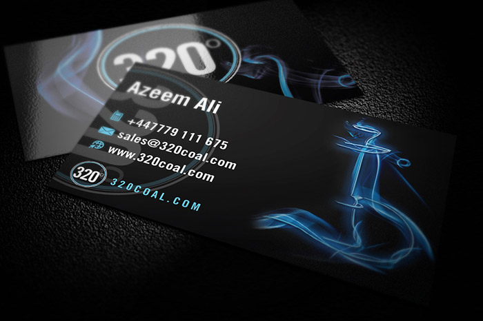 Coal Business Card Design