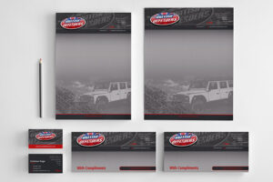 Land Rover Stationery Design